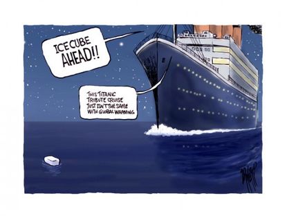 Today's Titanic-type scare