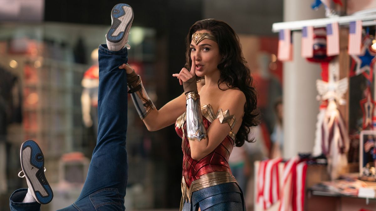 Gal Gadot as Wonder Woman in Wonder Woman 1984