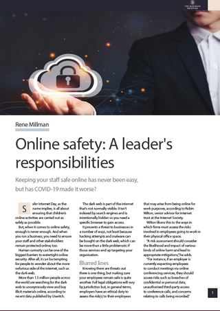 Online safety: A leader's responsibilities - The Business Briefing from IT Pro