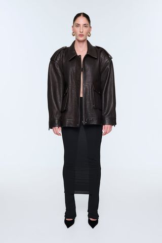 Opal Leather Jacket