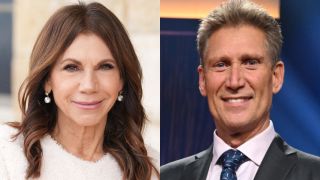 Theresa Nist and Gerry Turner on The Golden Bachelor.