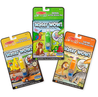 Melissa &amp; Doug On the Go Water Wow! Reusable Water-Reveal Activity Pads:  was $19.69, now $5.77 at Amazon