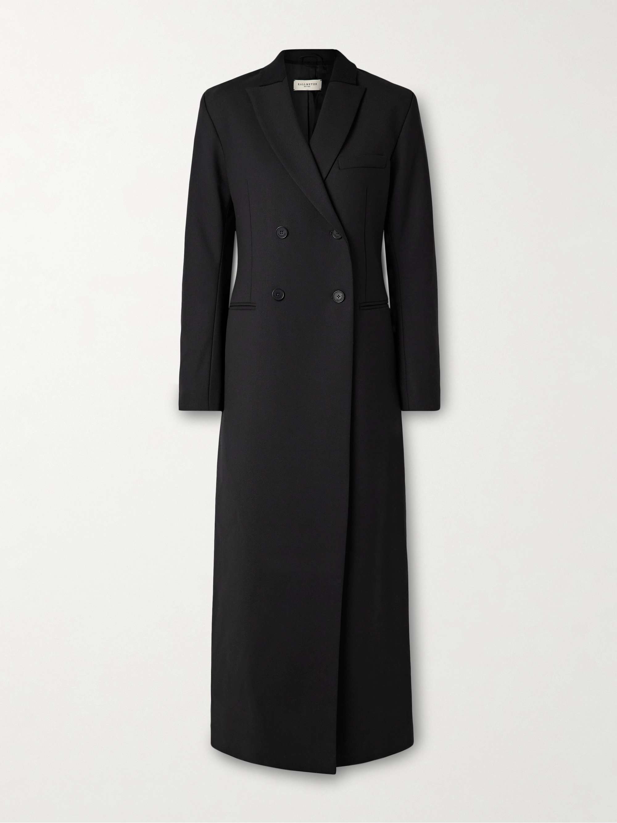 Palmer Double-Breasted Wool-Blend Twill Coat