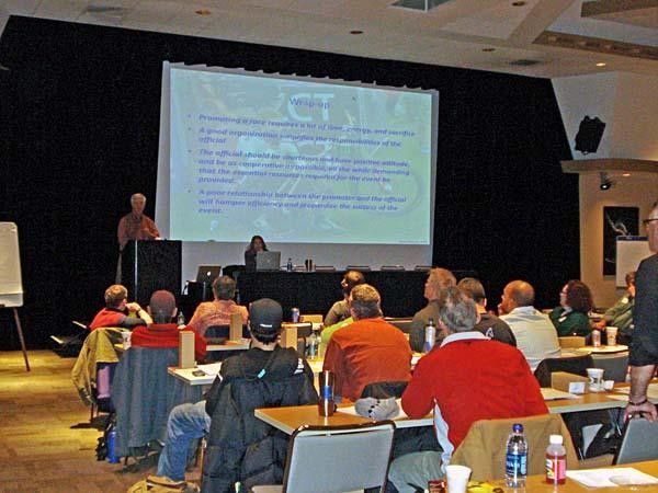 About 45 people attended