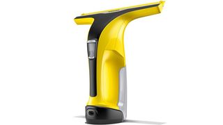 A yellow and black electronic shower squeegee by Karcher