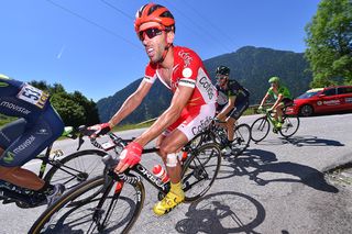 Daniel Navarro on stage 8 of the Critérium du Dauphiné