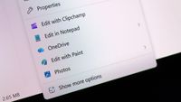 Windows 11 context menu