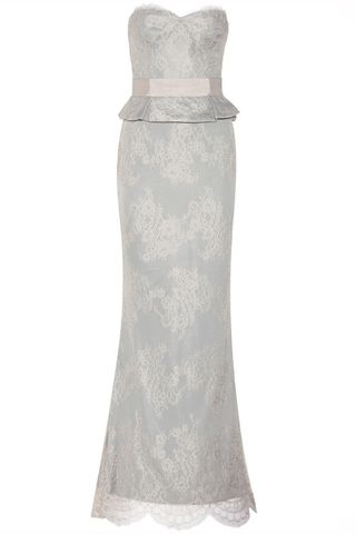Notte By Marchesa Lace Peplum Gown, £865
