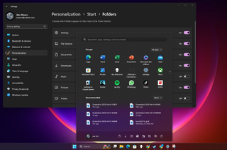 Windows 11 Start menu