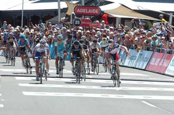 Andre Greipel (Lotto Belisol) sprints to his second win of the race