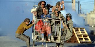 The Jackas cast in Jackass: The Movie