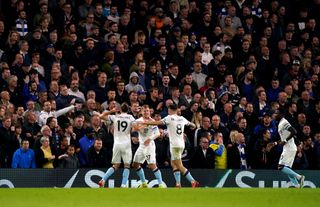 Matej Vydra celebrates his goal