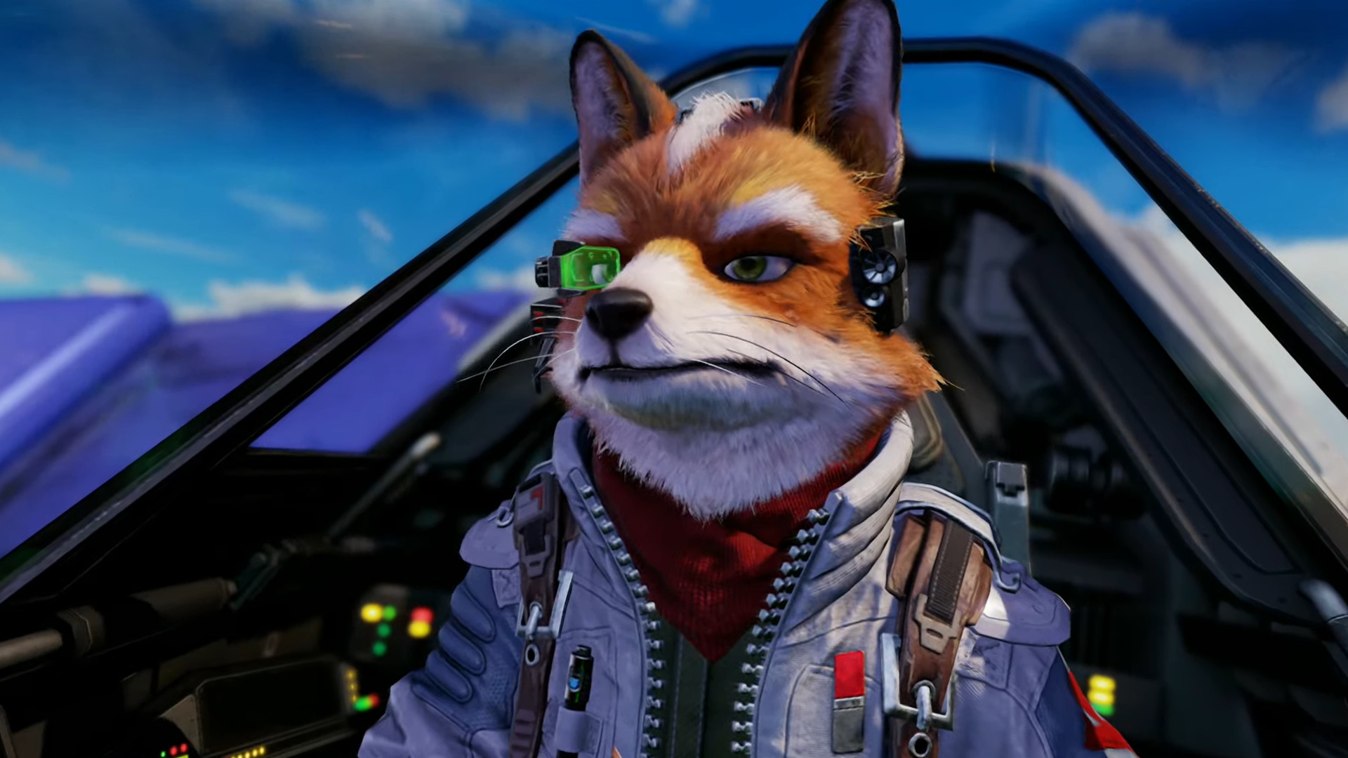 Fox McCloud in the new Star Fox game for Nintendo Switch 2