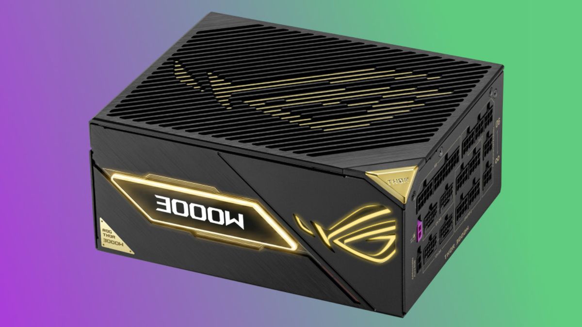 Excess often sells in the world of gaming PCs, but Asus' new 3000 W power supply makes little sense for even the wealthiest of whales