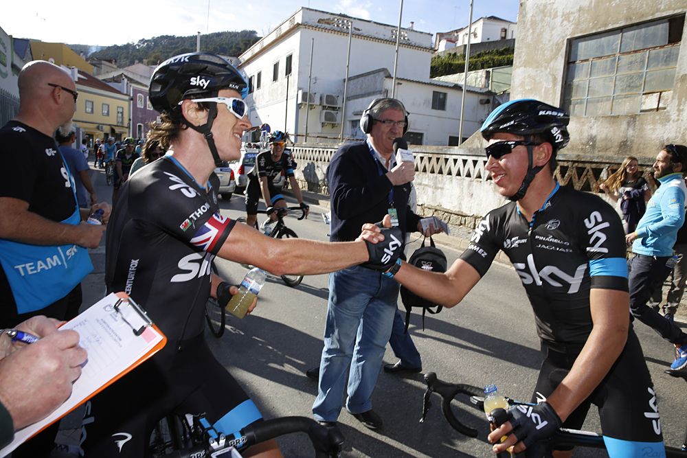 Congratulations for Geraint Thomas from Sky teammate Richie Porte