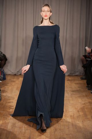 Zac Posen AW14, New York Fashion Week