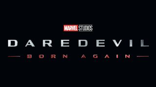 The official logo for Marvel Studios' Daredevil Born Again TV series