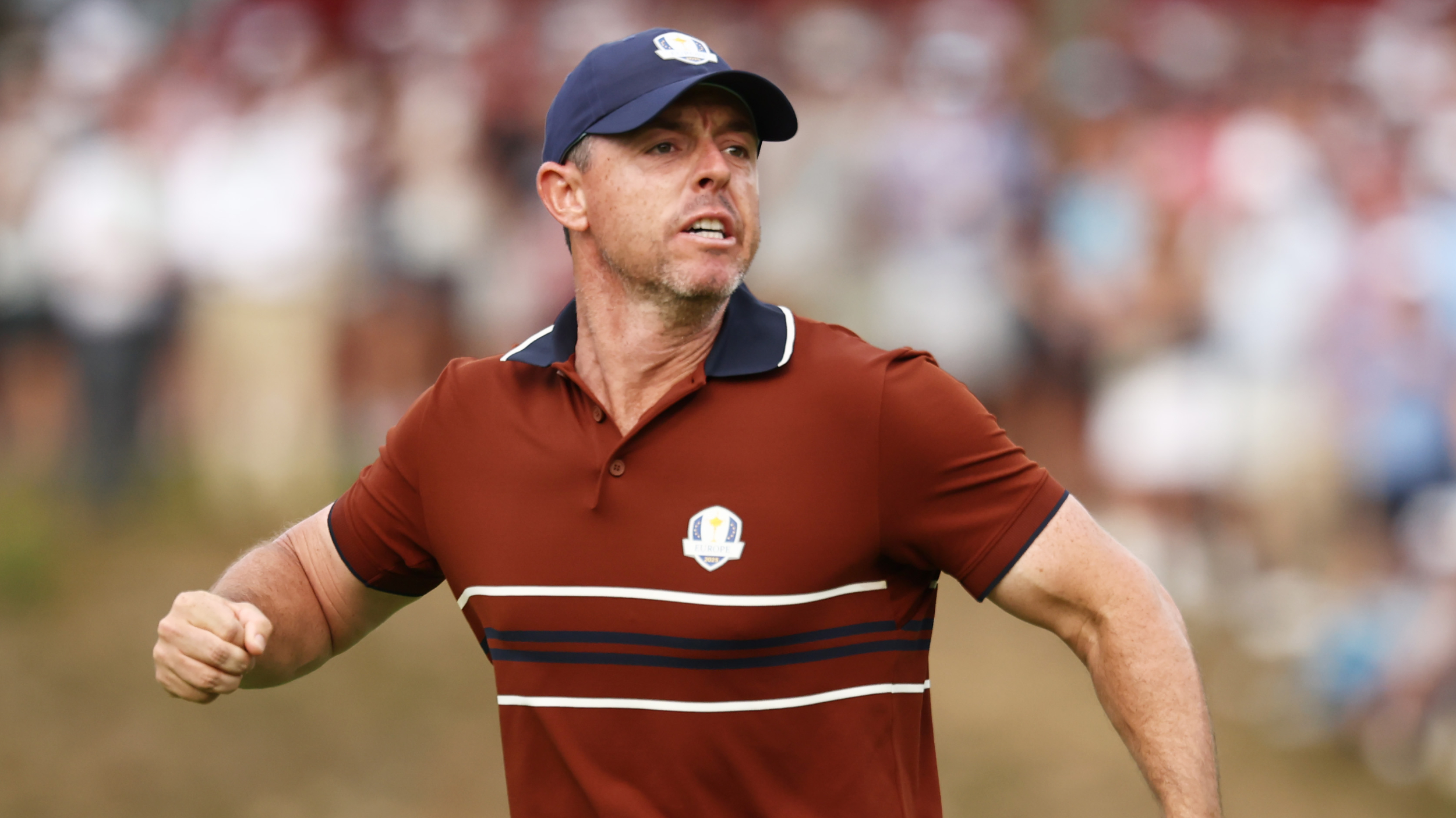 Rory McIlroy at the Ryder Cup
