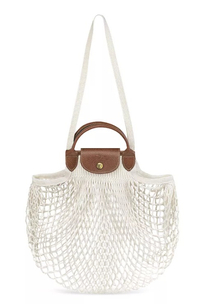 Bloomingdale's, Longchamp Le Pliage Filet Knit Bag: $95