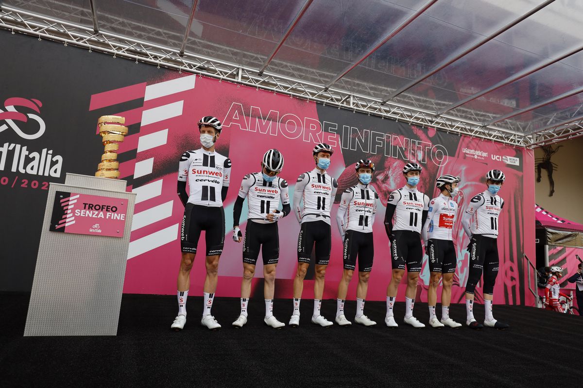 Giro dItalia 2020 103th Edition 18th Pinzolo Laghi di Cancano 207km 22102020 Team Sunweb photo Ilario BiondiBettiniPhoto2020