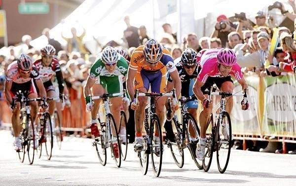 Henderson came close to a stage win in California.