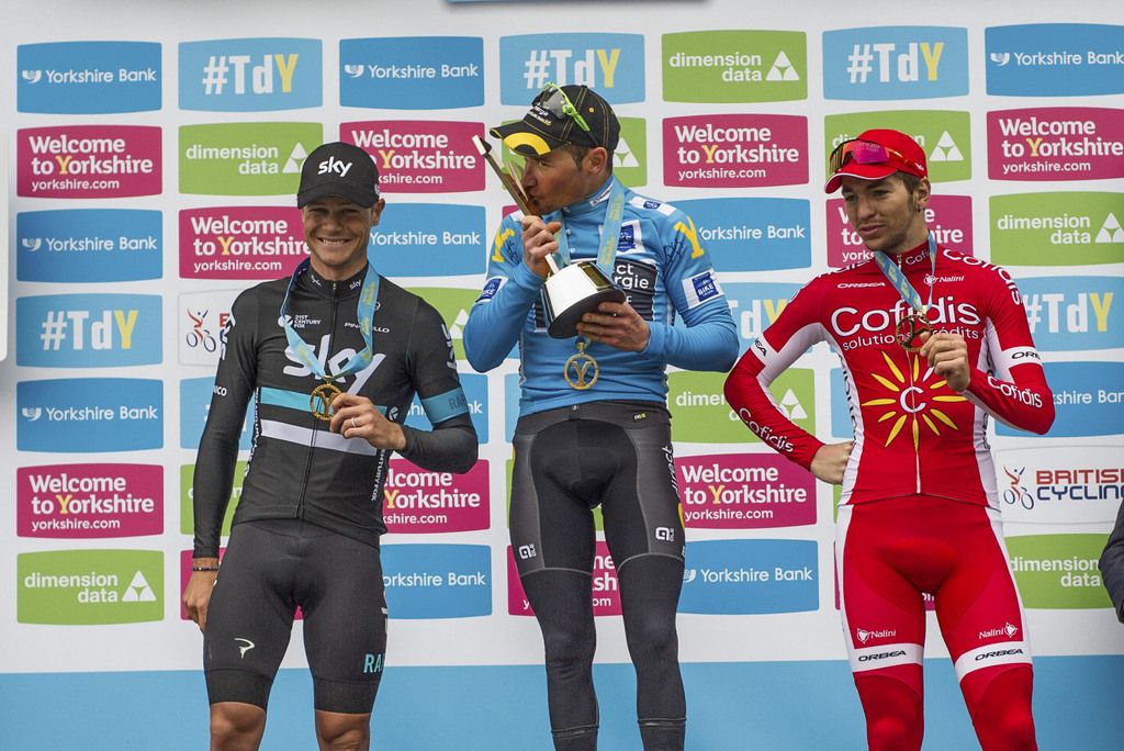 Nico Roche, Thomas Voeckler and Anthony Turgis made up the final podium