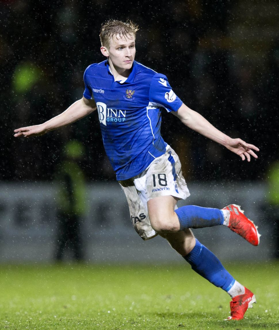Celtic warned signing St Johnstone midfielder Ali McCann will take a record fee FourFourTwo