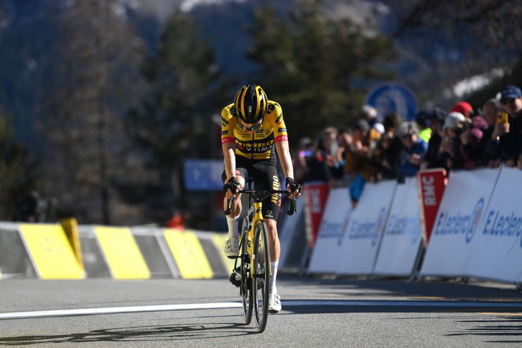 Jonas Vingegaard places third on stage 7 of Paris-Nice