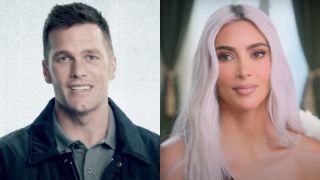Tom Brady in Man in the Arena and Kim Kardashian on The Kardashians.