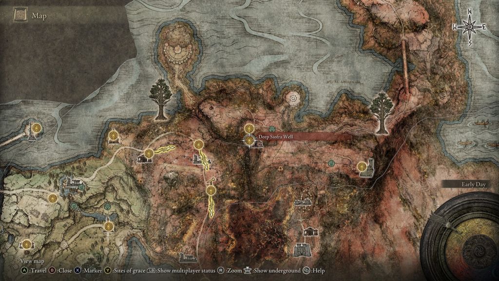 Elden Ring Siofra River well location PC Gamer