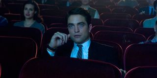 Robert Pattinson in Life (2015 film) in a movie theater