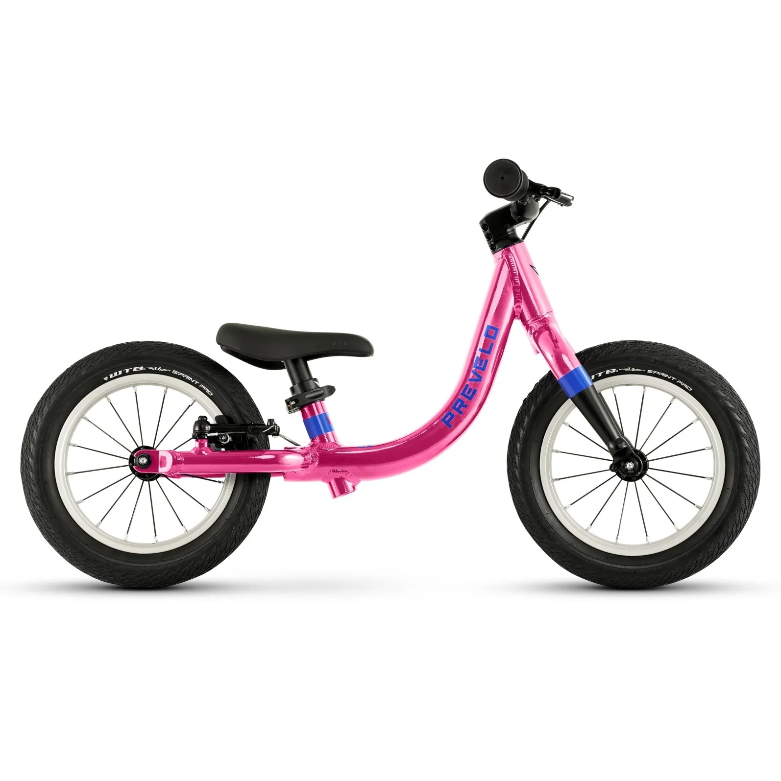 Prevelo Alpha Zero Balance Bike in Pink and blue