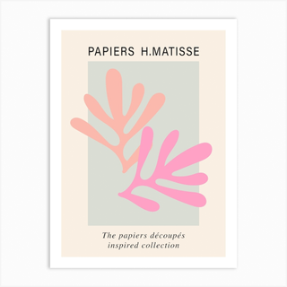 A pastel Matisse art print