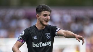 Declan Rice is still on Chelsea's radar despite their chance of manager