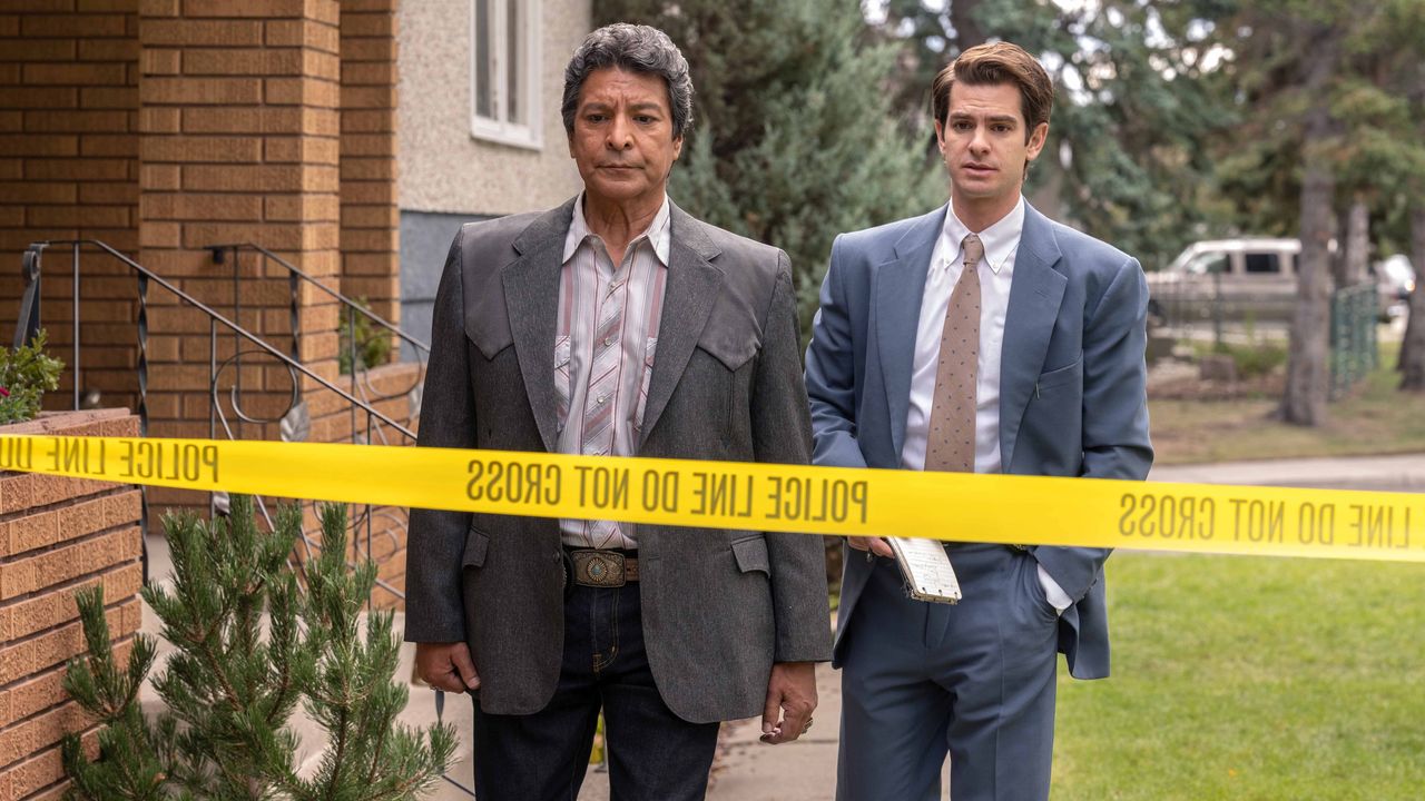 Gil Birmingham as Bill Taba, Andrew Garfield as Jeb Pyre