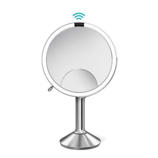 Trio Eight Inch Multi-Magnification Sensor Makeup Mirror