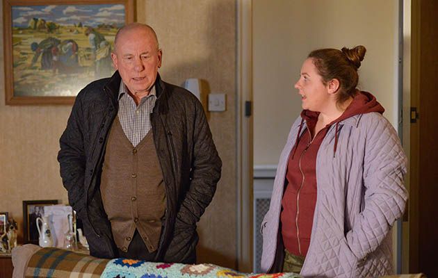 Ted tries to give Joyce a good send-off in EastEnders