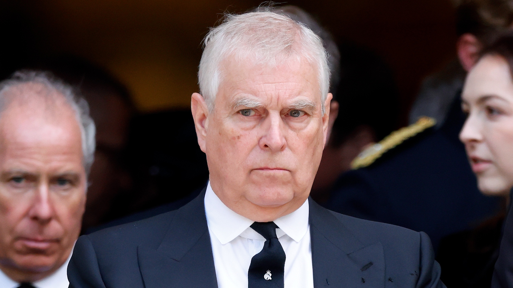 Andrew attends Katharine, Duchess of Kent&#039;s Requiem Mass service at Westminster Cathedral on September 16, 2025