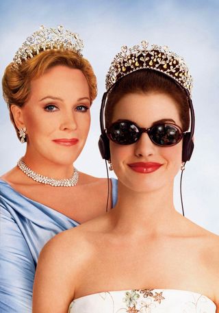 Stills from The Princess Diaries.