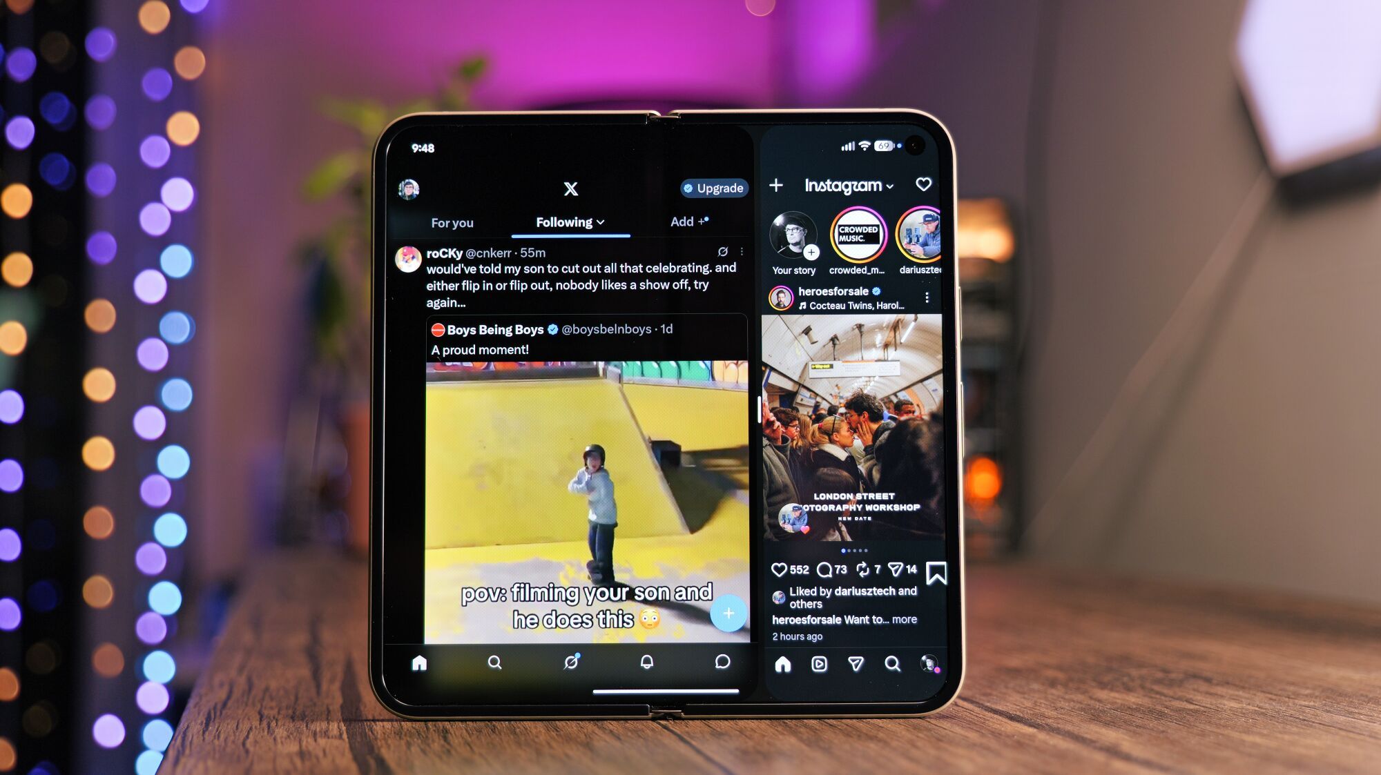 A Google Pixel 11 Pro Fold smartphone