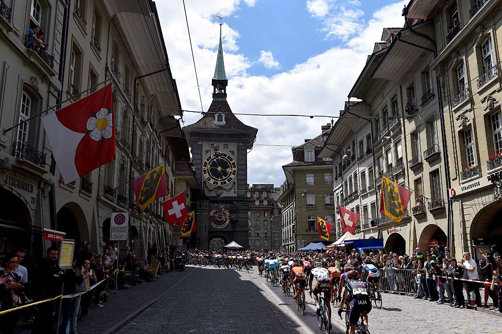 Tour de Suisse stage 8 through Bern