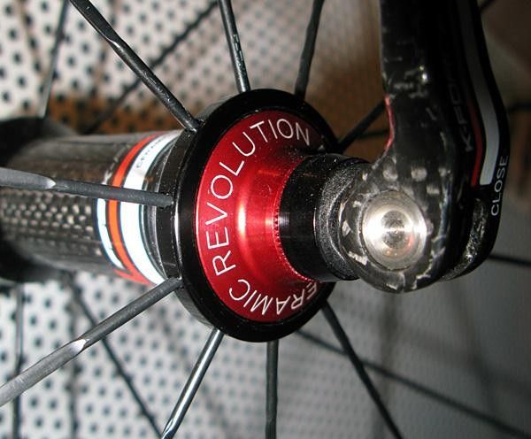 Ceramic bearings are fitted
