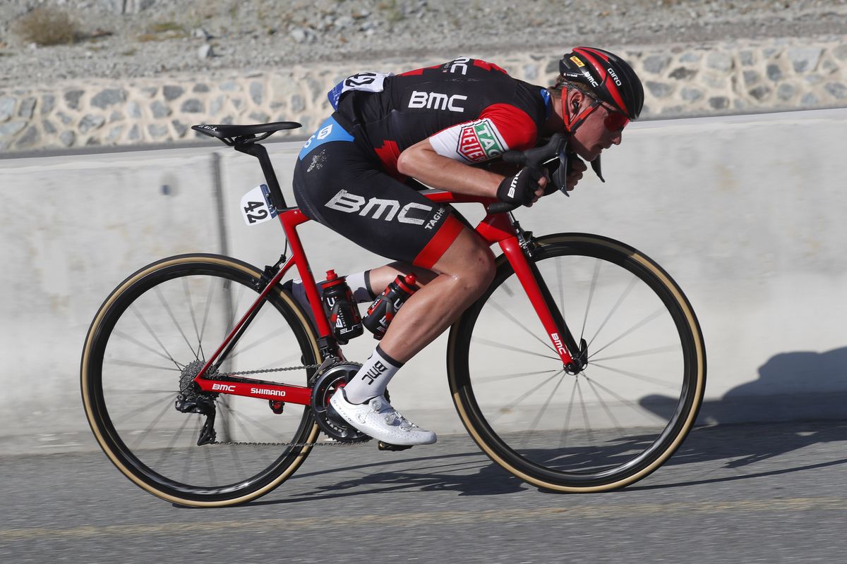 Tom Bohli (BMC Racing) went on the attack in the latter part of the stage
