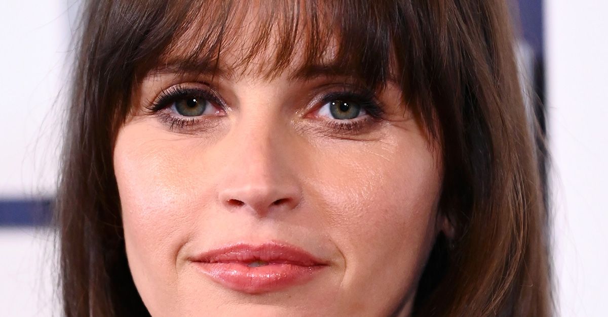 Felicity Jones Wore a Black-and-White Dress to The Brutalist Screening