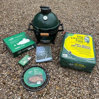 Testing of the Big Green Egg at home