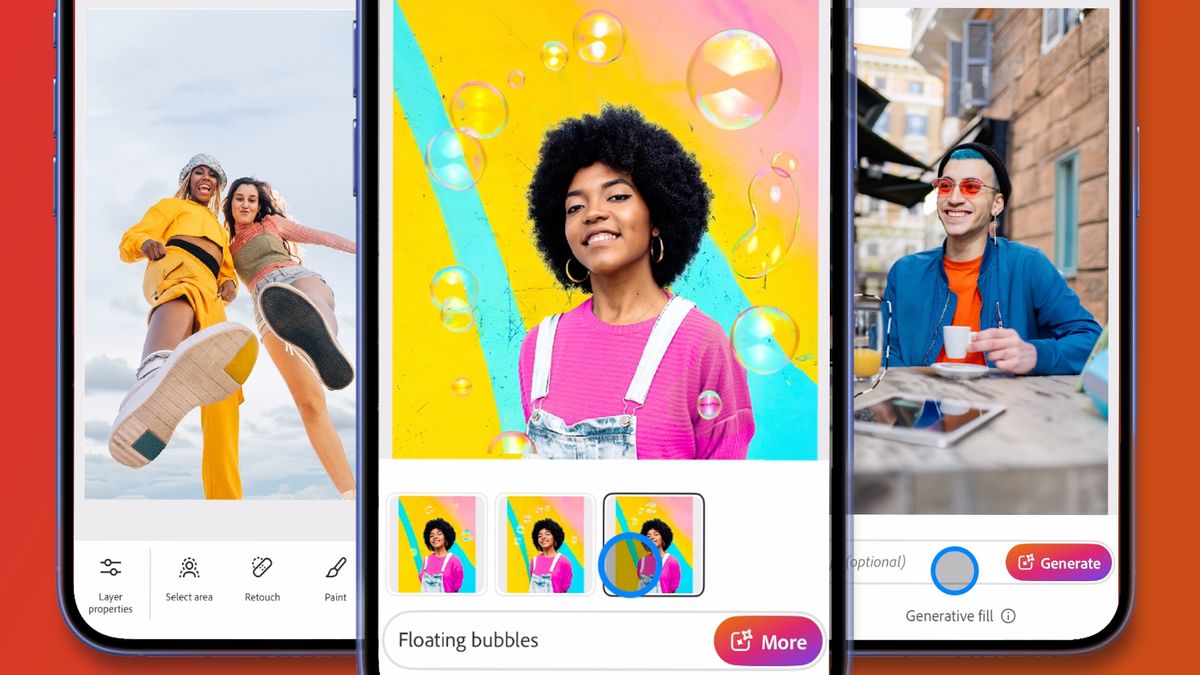 Photoshop gets its most powerful free iPhone app so far – with a mix of classic tools and Firefly AI