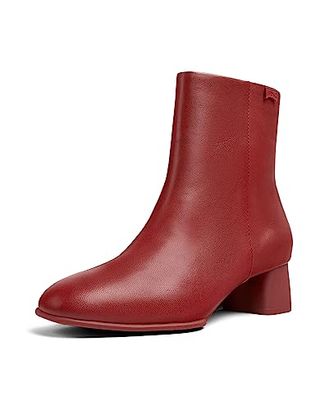 Camper Women's Katie K400664 Ankle Boot, Burgundy, 3 Uk