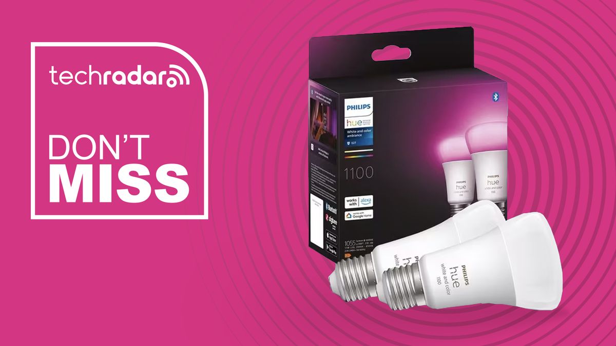 These Philips Hue bulbs have glowing reviews, and they’re a brilliant price this Cyber Monday