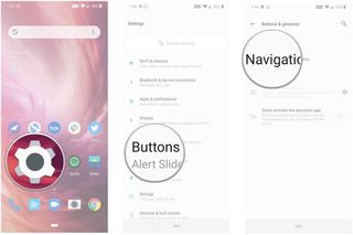 How to activate navigation gestures on OnePlus 7 Pro