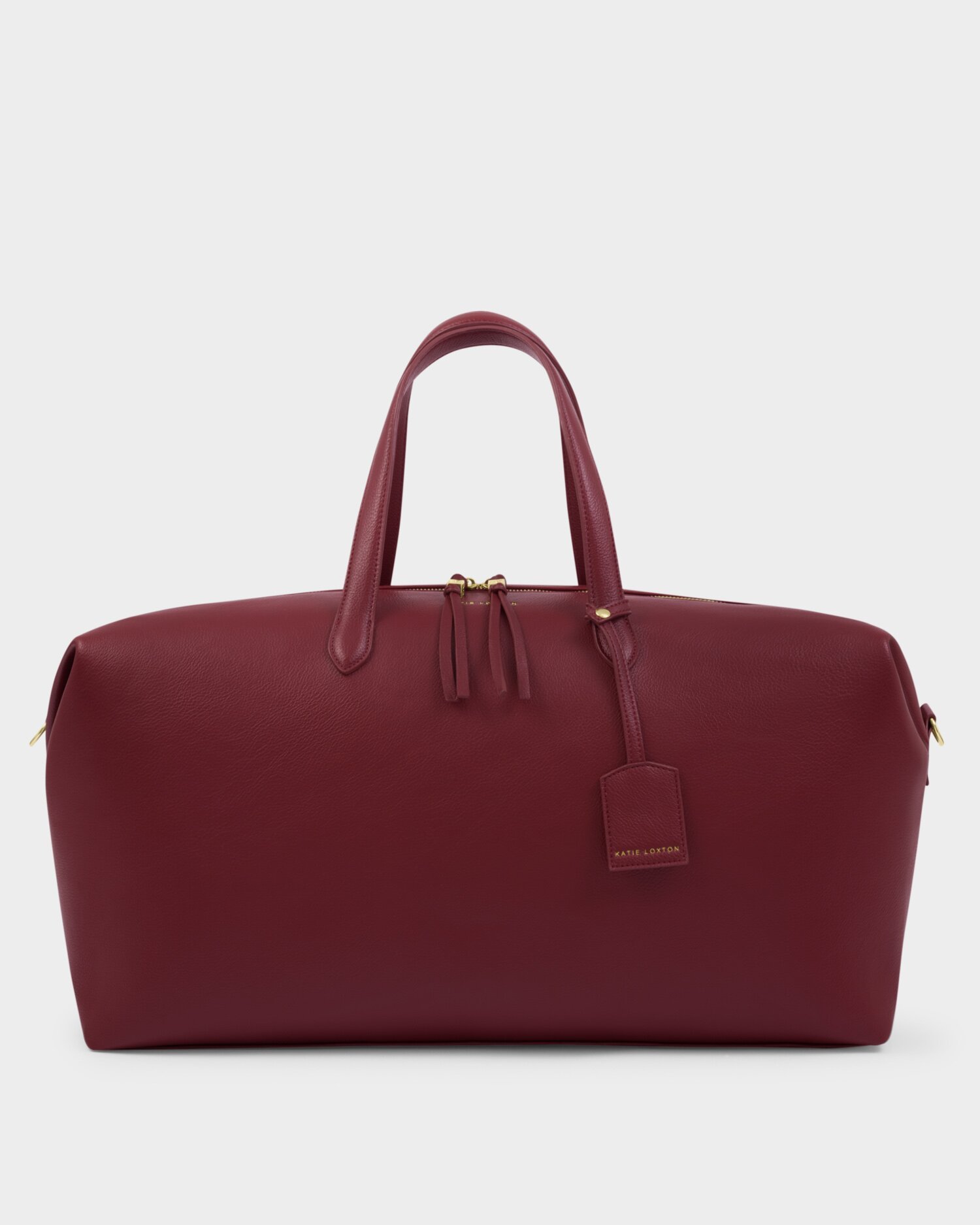 Burgundy bag